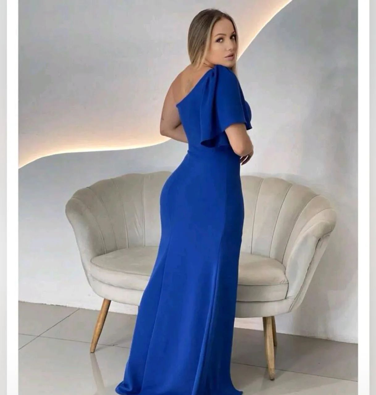 Vestido Azul Royal  - Foto 4