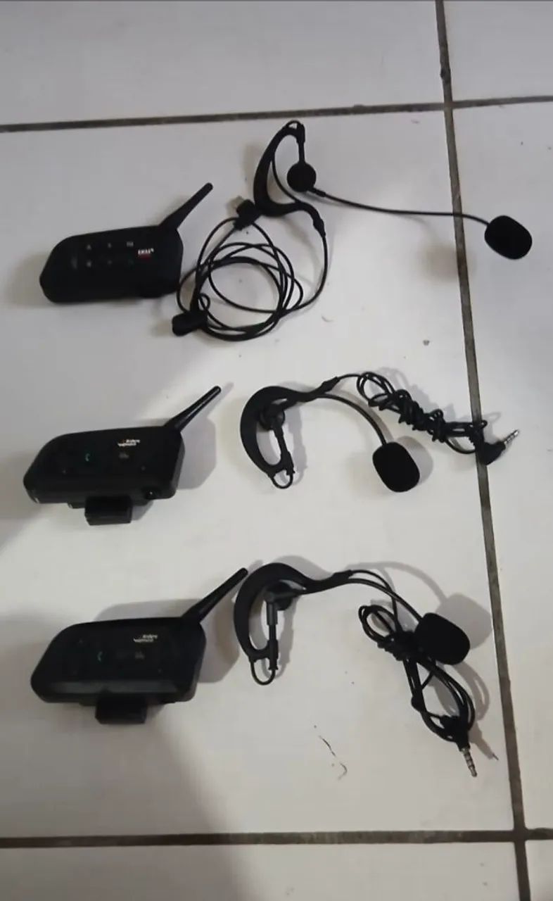 Kit intercomunicador para árbitros 