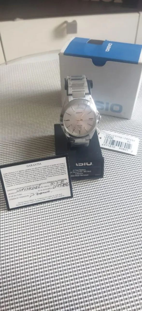 Relógio Casio mtp1370d nunca usado  - Foto 3