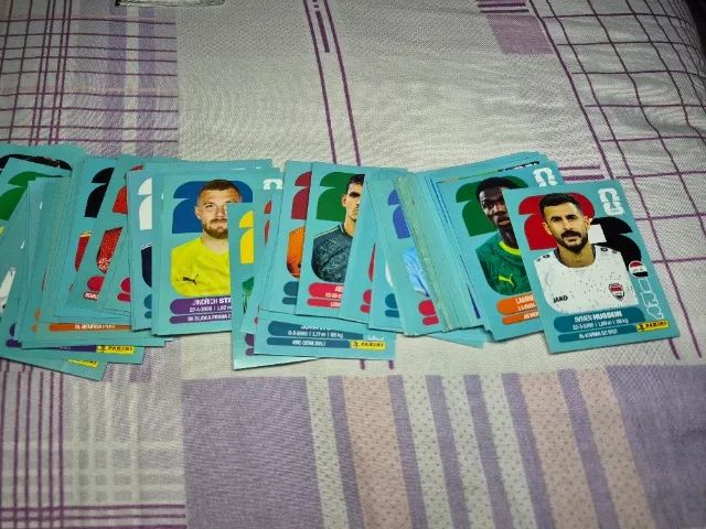 Figurinhas de Jogadores Copa Catar 2026 (Valor Unitário)