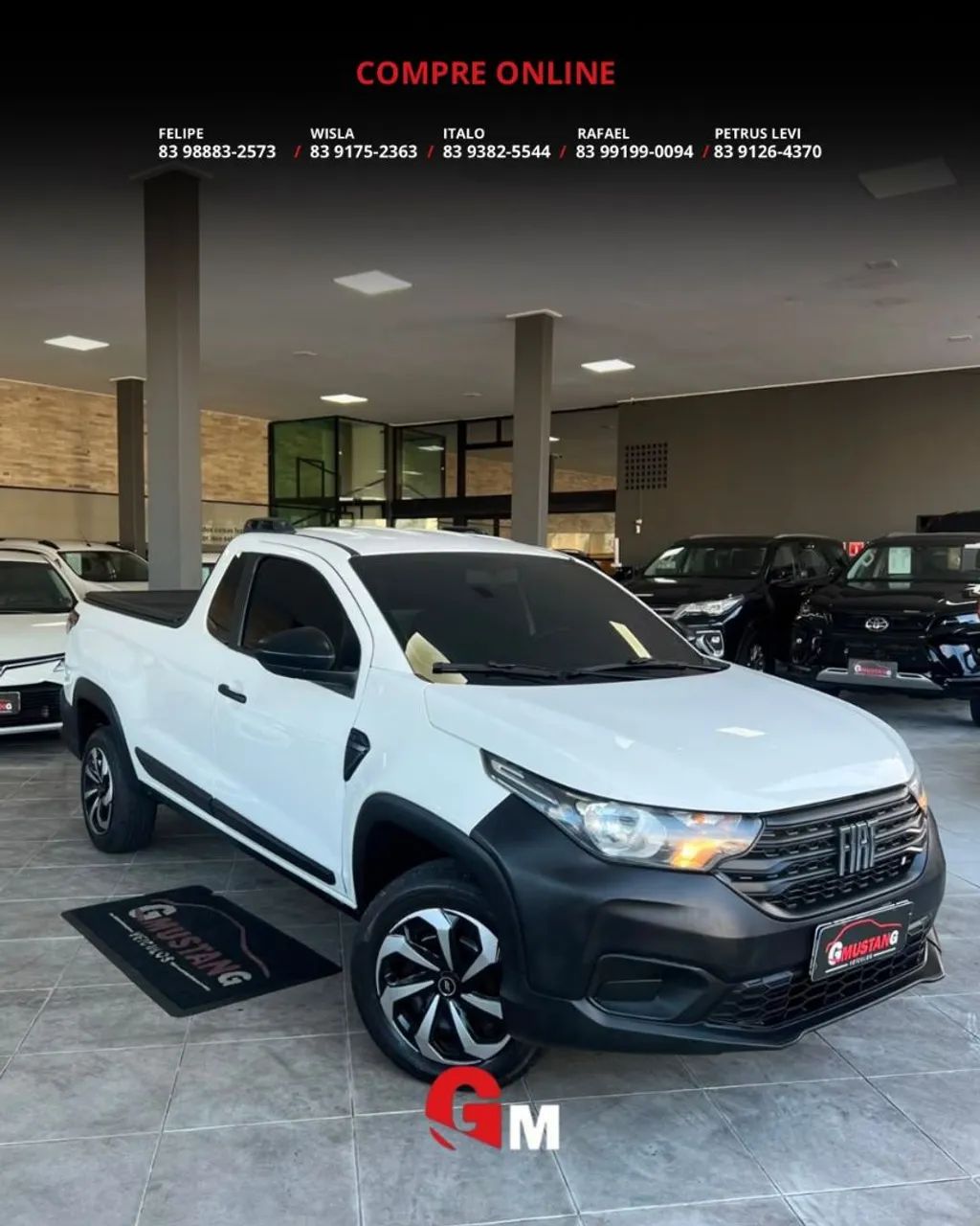 Fiat Strada Endurance 1.4 Flex 8V CS Plus 2023 - Foto 2
