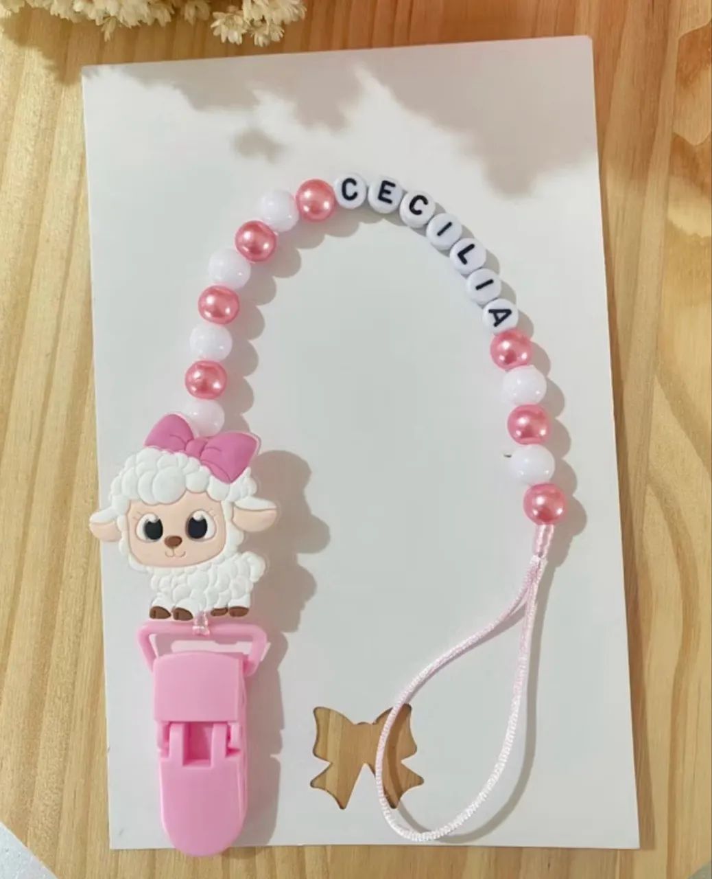 PRENDEDOR DE CHUPETA PERSONALIZADO  - Foto 5