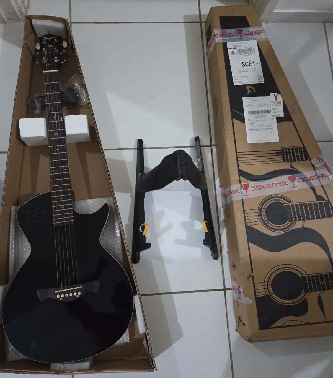 Violão Flat Tagima Modena Steel Black - Foto 3