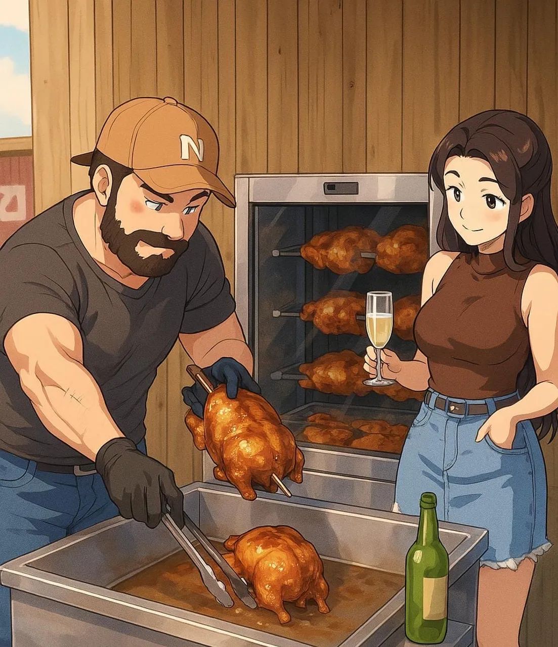 Vendo Frango Assado Funcionando 