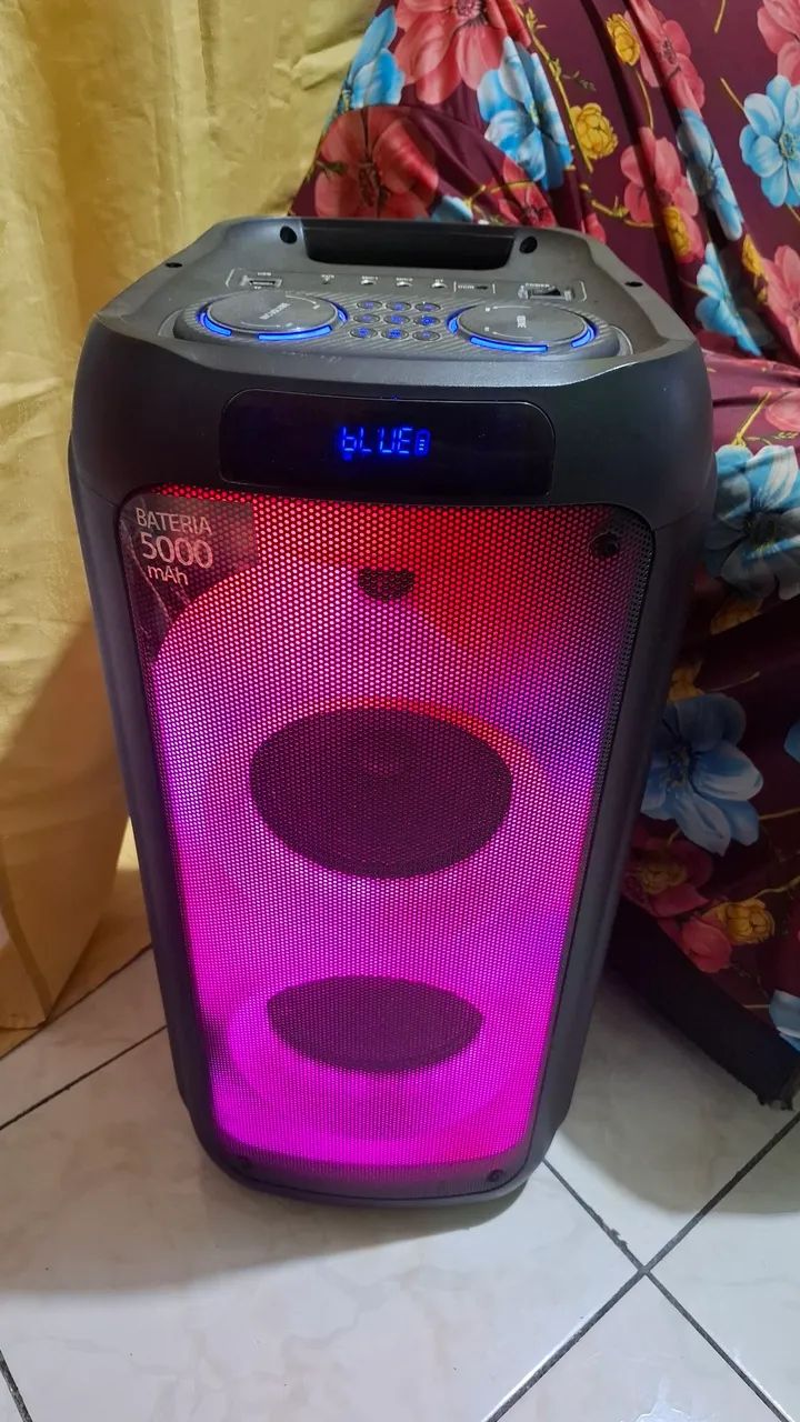 Caixa de Som Pulse FlameBox Double 800W 