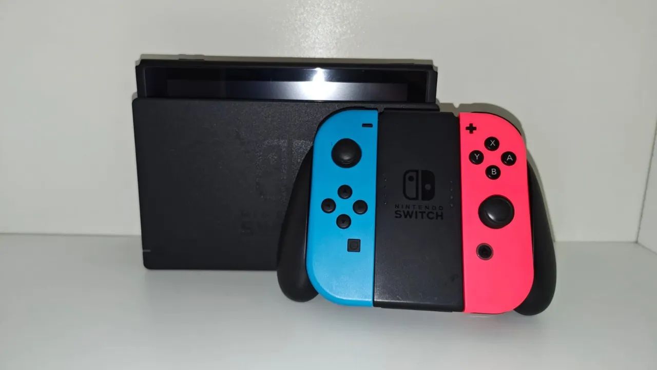 Console Nintendo switch V2 neon - Foto 4