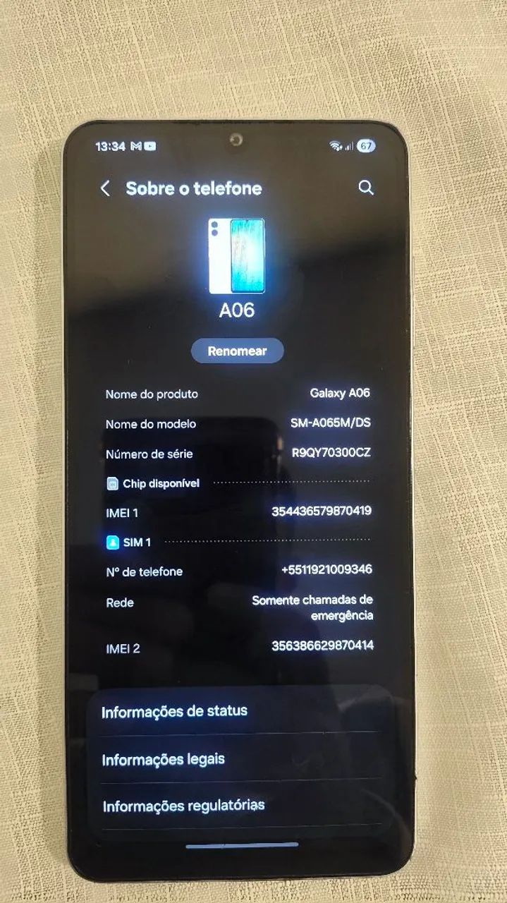 SAMSUNG A06 128 GB, 4 DE RAM - Foto 3