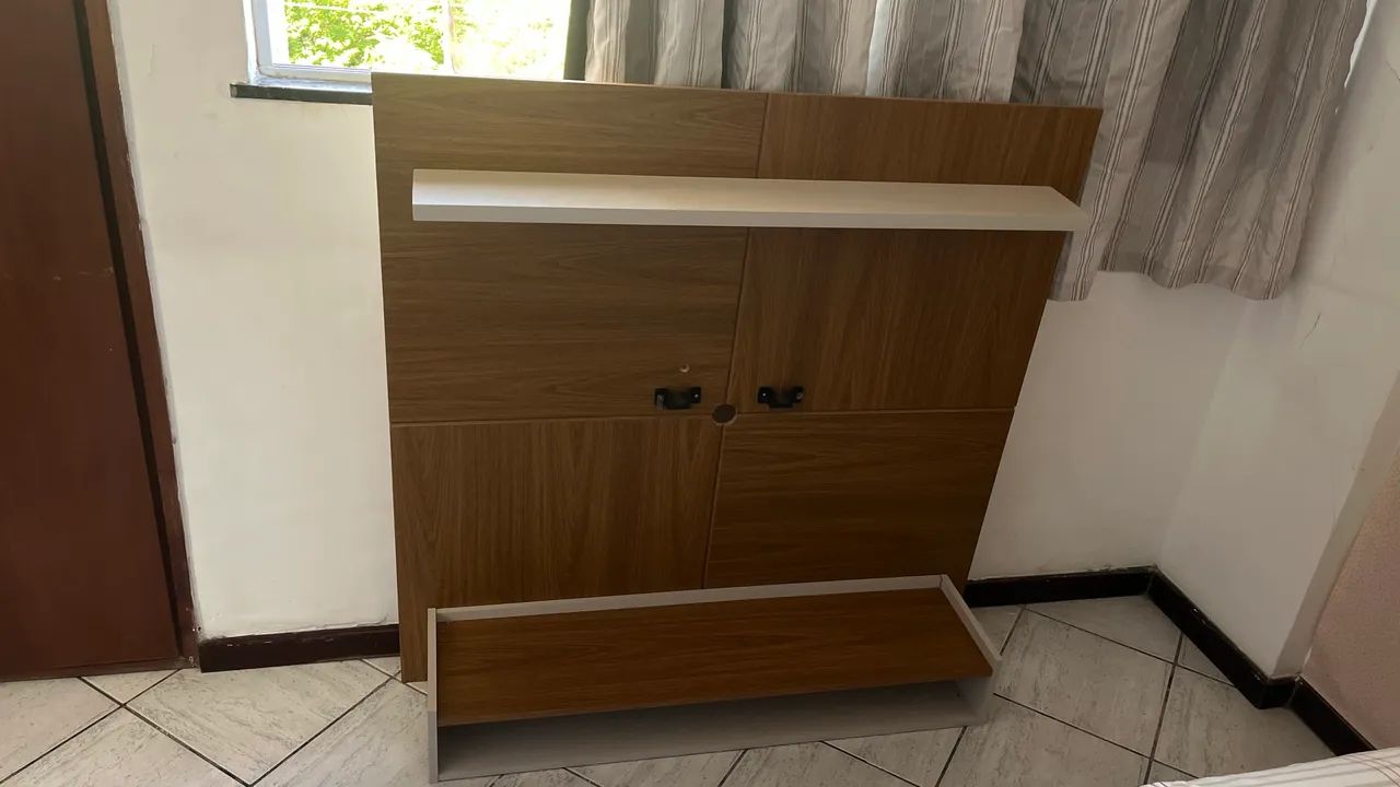 Rack painel ripado para sala/quarto - Foto 4
