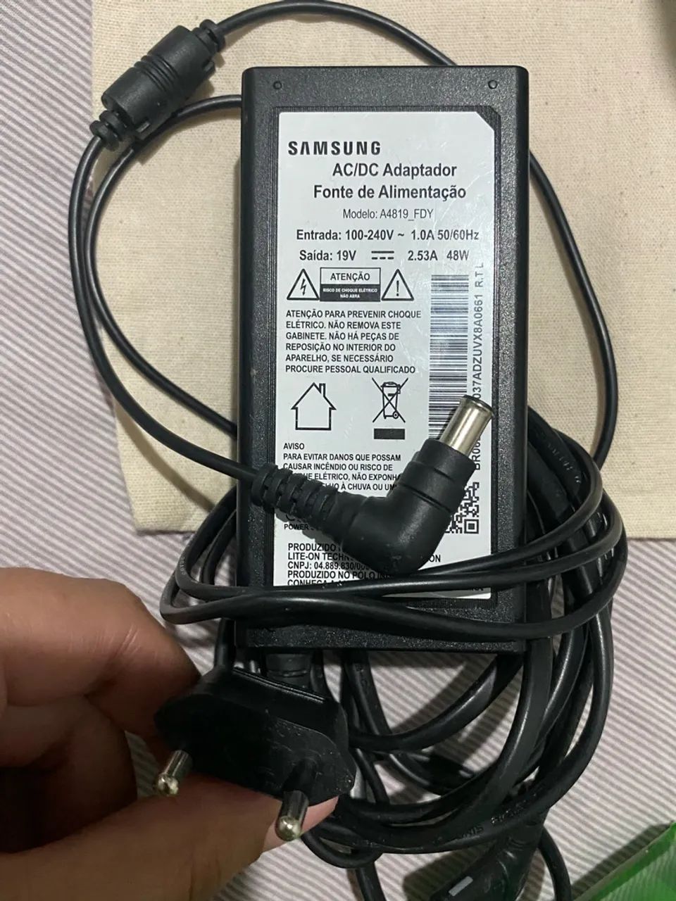 Fonte Original Samsung para TV 32 Polegadas 48W - Funcionando Perfeitamente - Foto 3