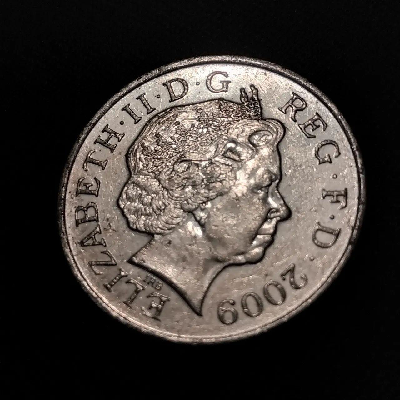 Moeda 10 Pence 2015 Inglaterra In 
