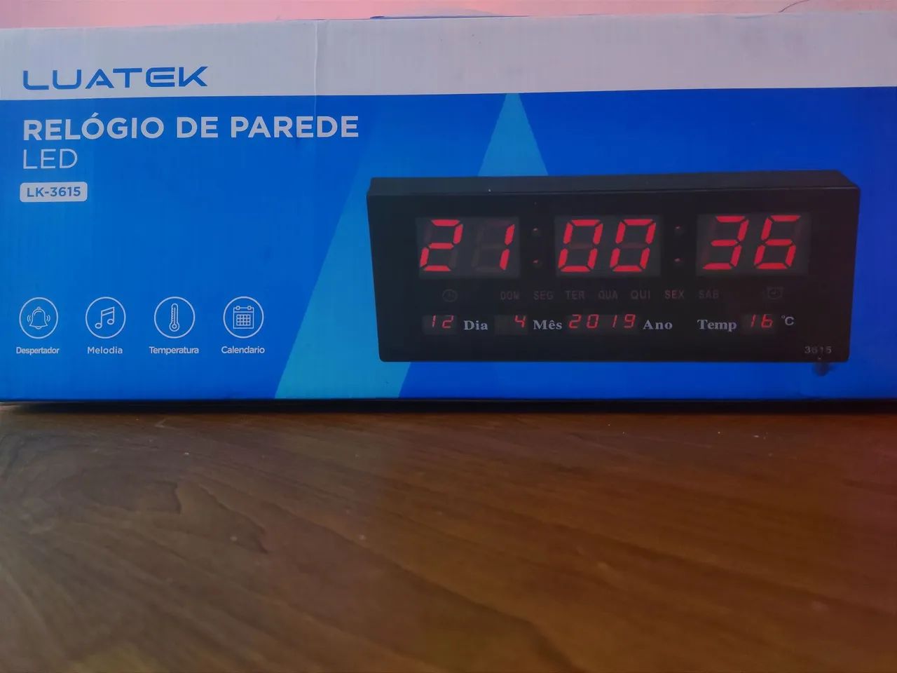 Relógio Digital de Parede  - Foto 2