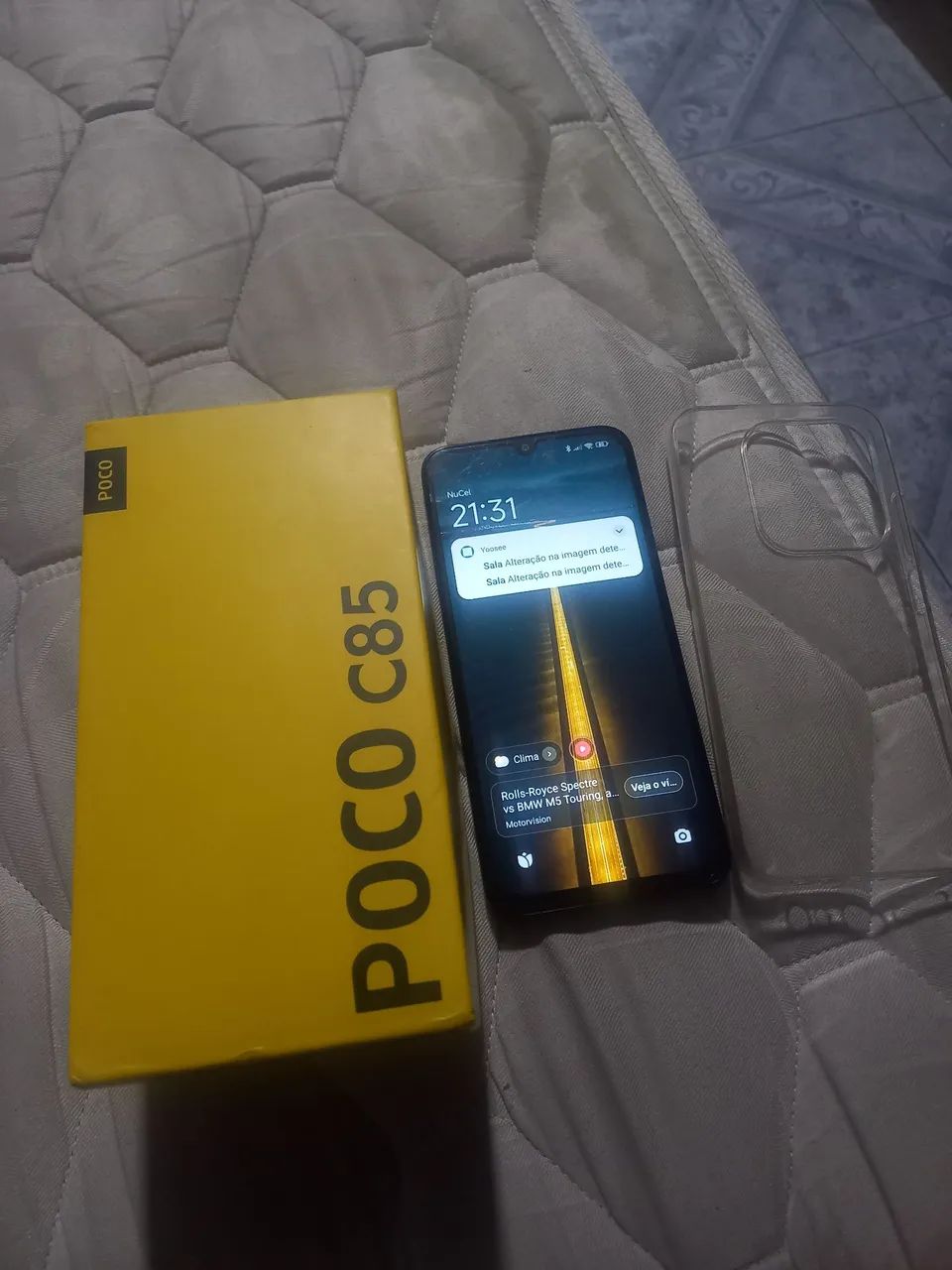 POCO C85. NOVO + CAIXA E NOTA.256g - Foto 2