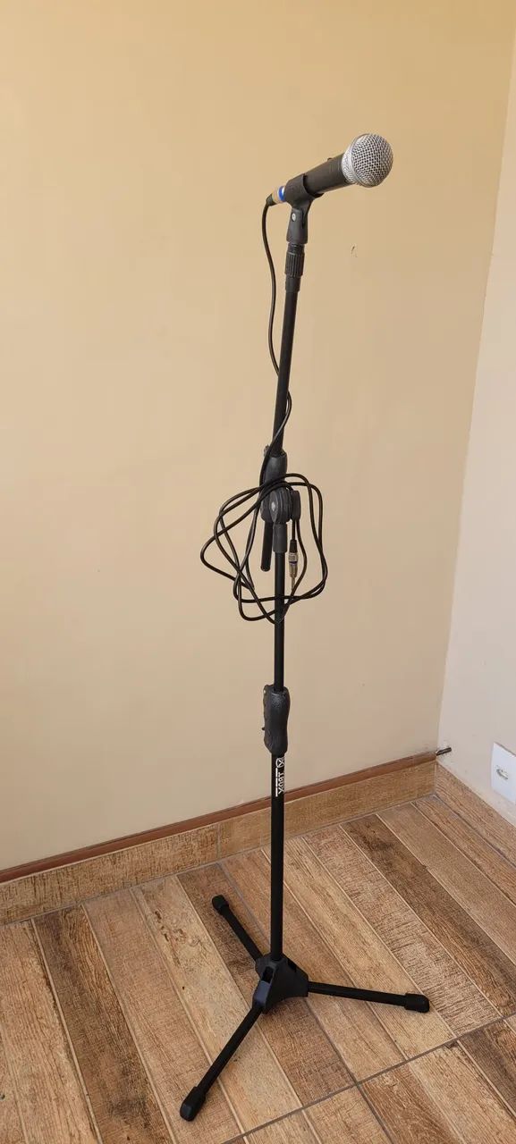 Microfone com pedestal- Novo - Foto 4