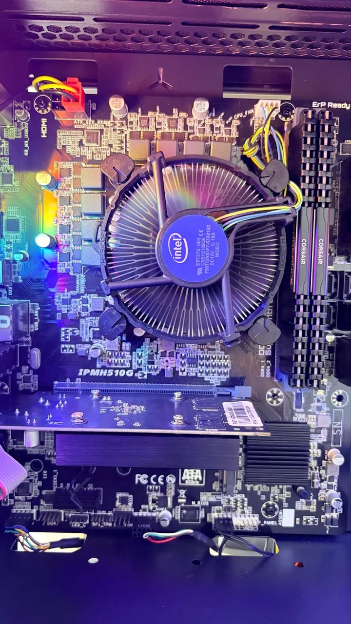 Kit i3 10100 + h510 + 8gb