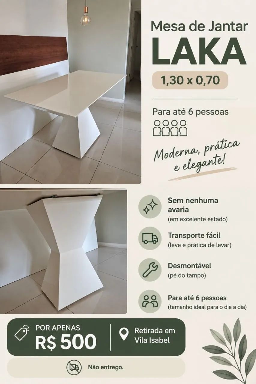 Mesa de Jantar - Foto 4