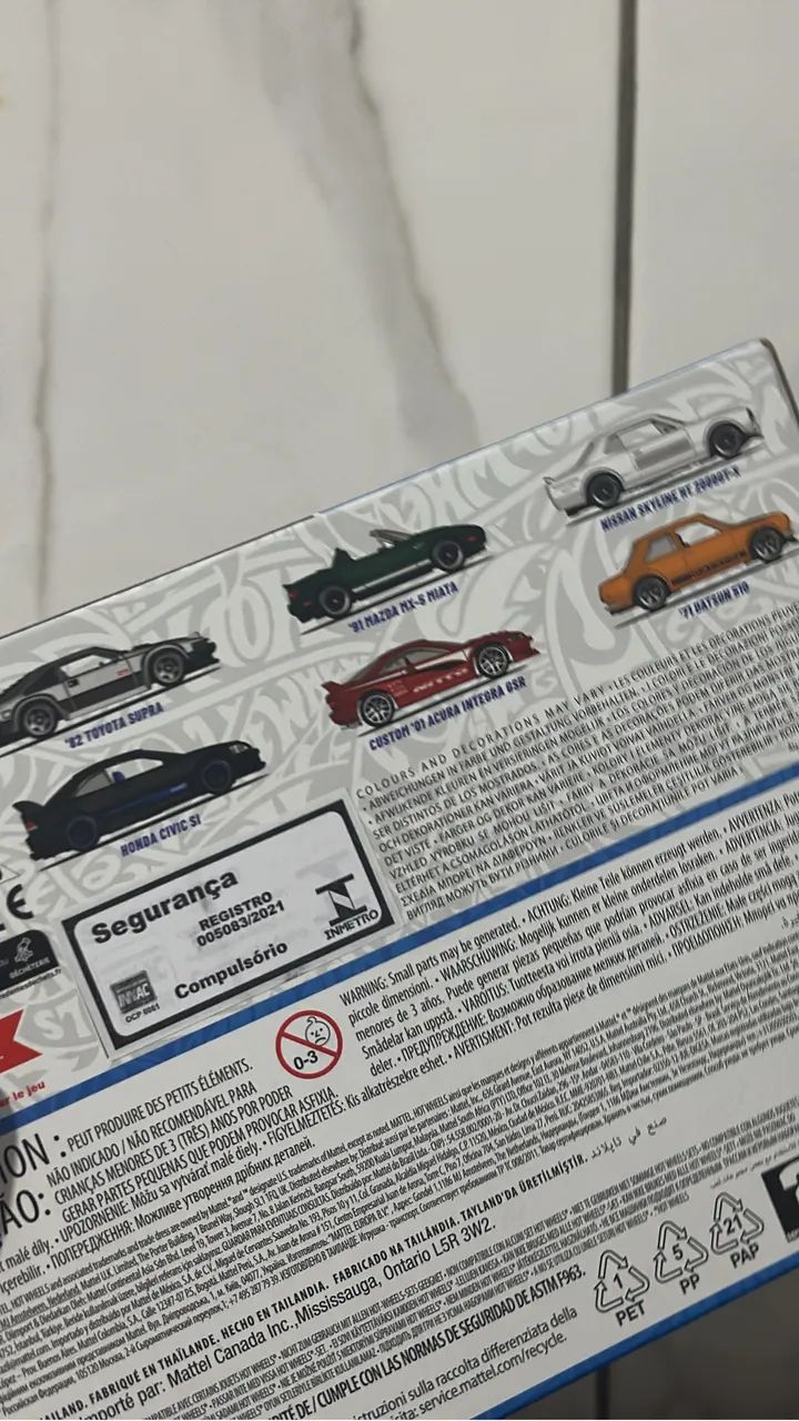 Pack 6 hot wheels, silver series  - Foto 4