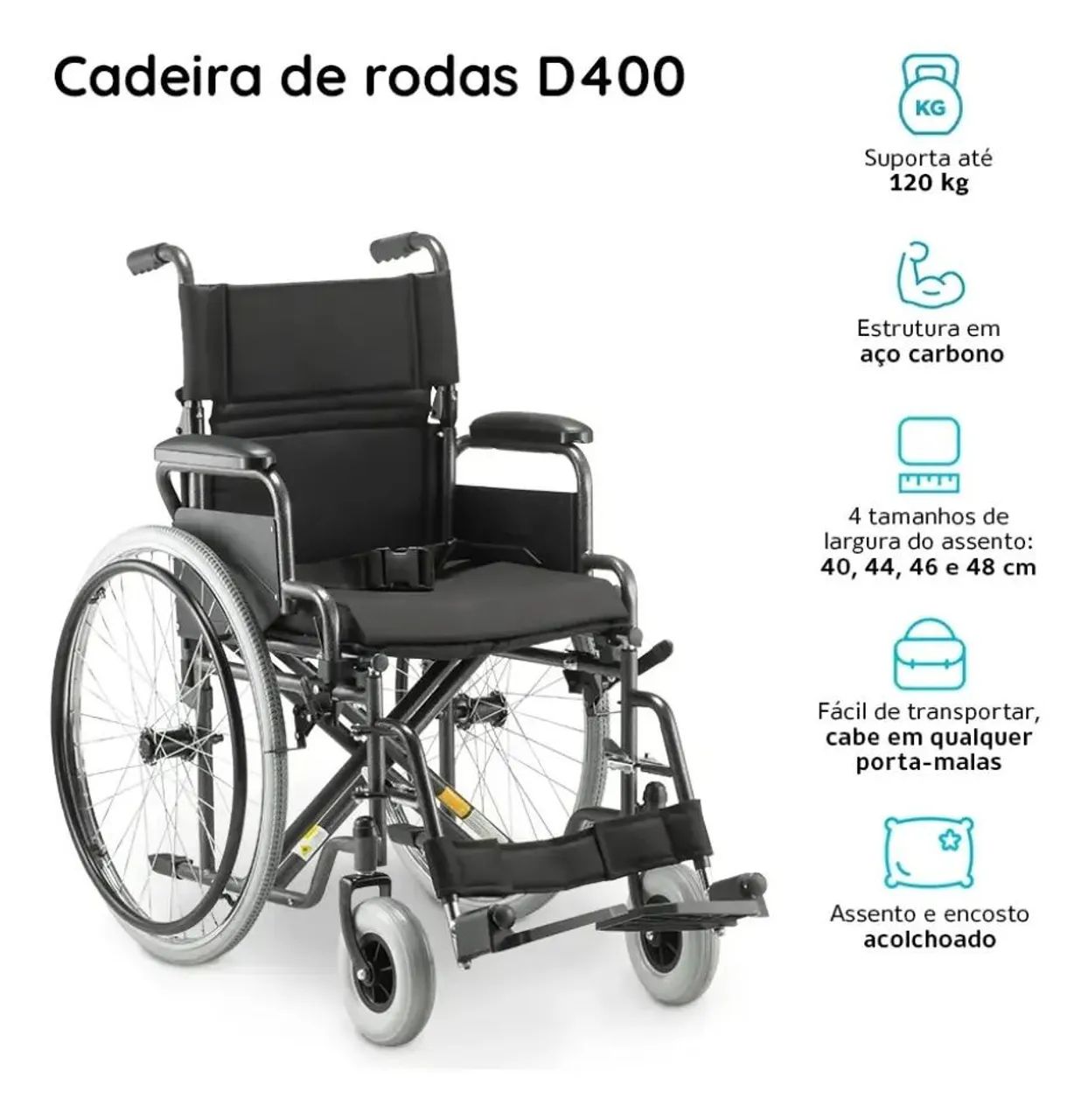 Cadeira de Rodas Disponíveis  - Foto 5