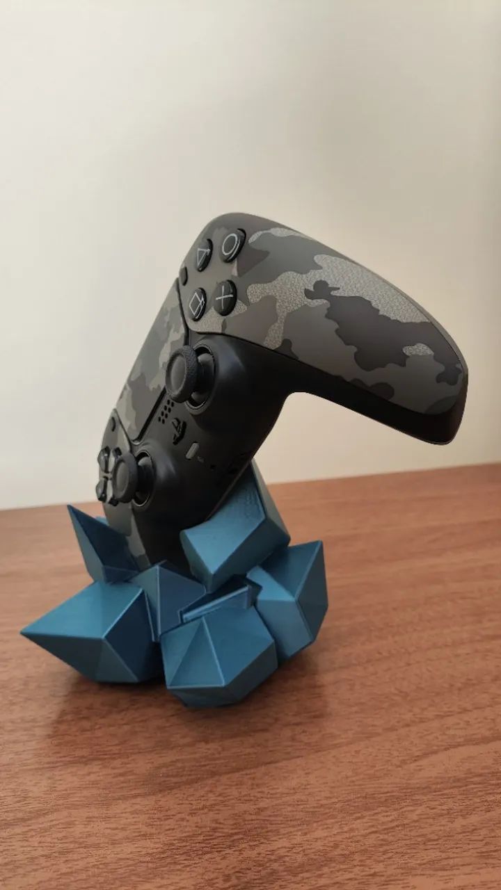 Controle PS5 com suporte  - Foto 4