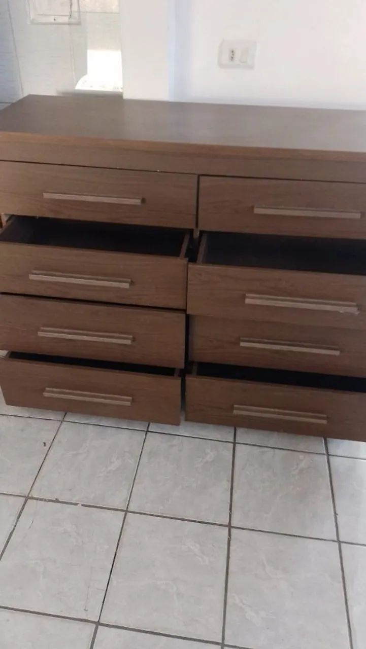 Cômoda MDF Mogno  - Foto 4