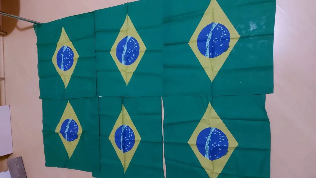 KIT BANDEIRAS BRASIL - Foto 5