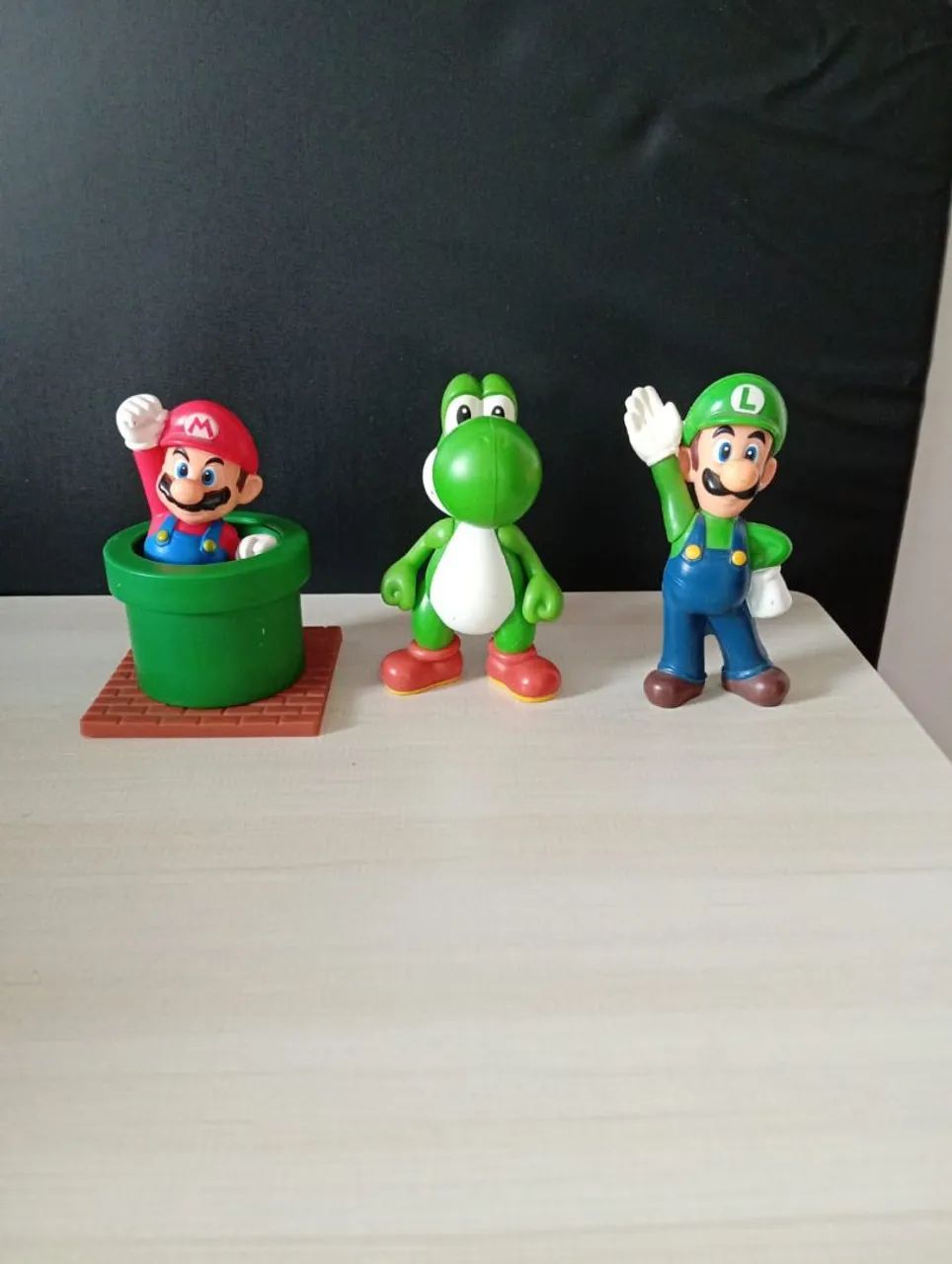 Os irmãos Mário brothers e Yoshi