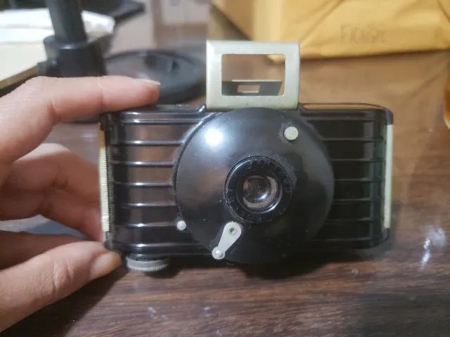 Maquina fotografica antiga kodak bullet