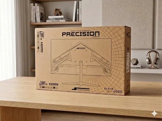 Monitor Gamer Curvo 180hz, SuperFrame, Full HD - Foto 3