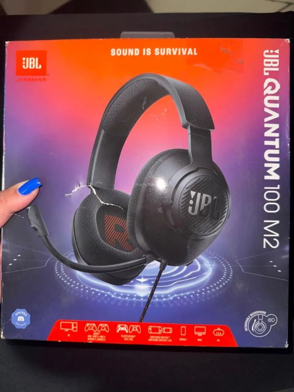 Headset Gamer com fio - JBL