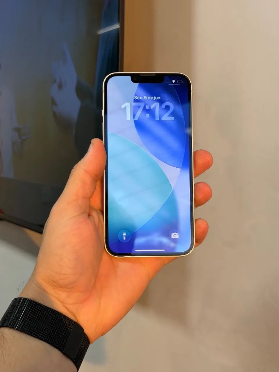 iPhone 14 256gb branco incrivel - Foto 4