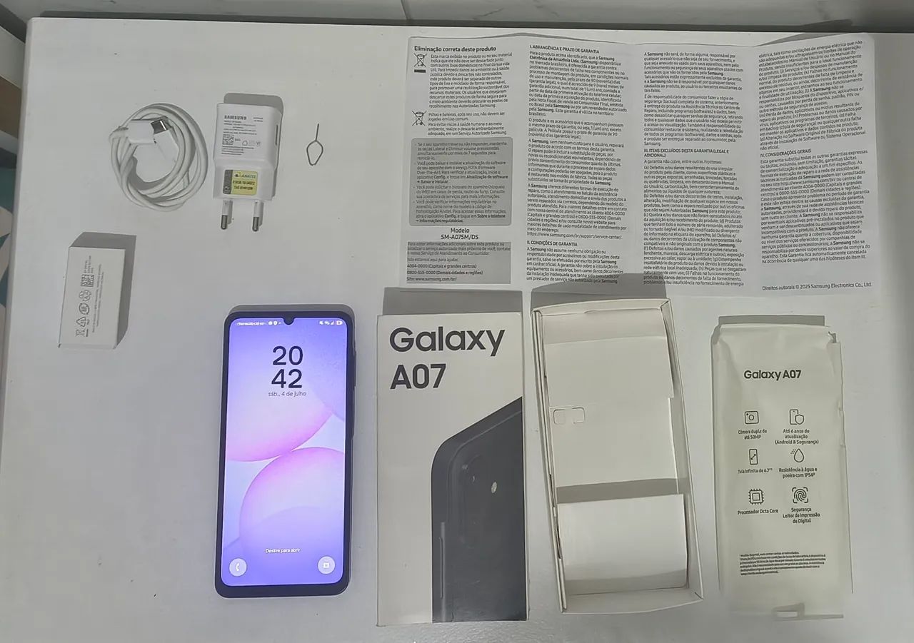 CELULAR SAMSUNG GALAXY A07 256GB 8GB DE RAM - Foto 5