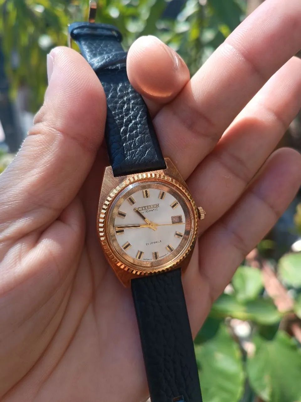 Relógio Citizen Automático GP Dourado 