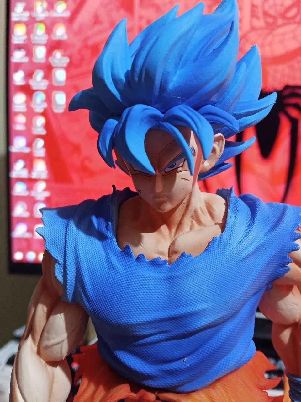 Action figure Goku SSJ Blue - Foto 2