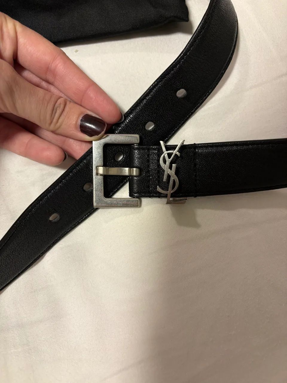 Cinto Yves Saint Laurent masculino  - Foto 2