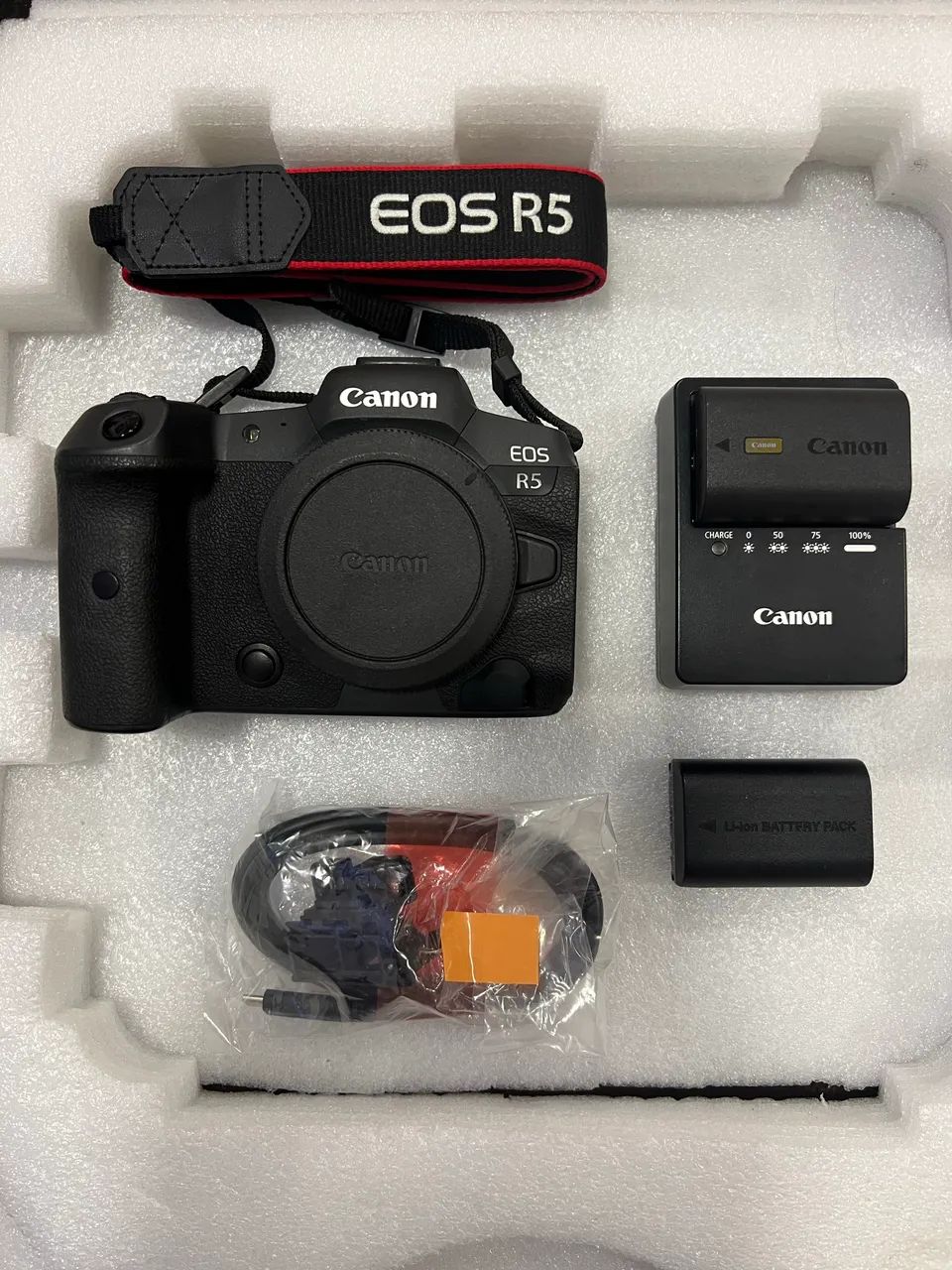 Canon Eos R5 completa com baixa contagem - Foto 2