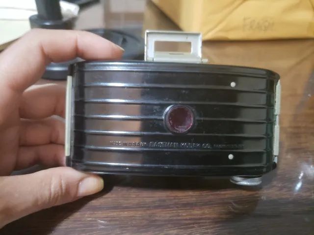 Maquina fotografica antiga kodak bullet - Foto 4