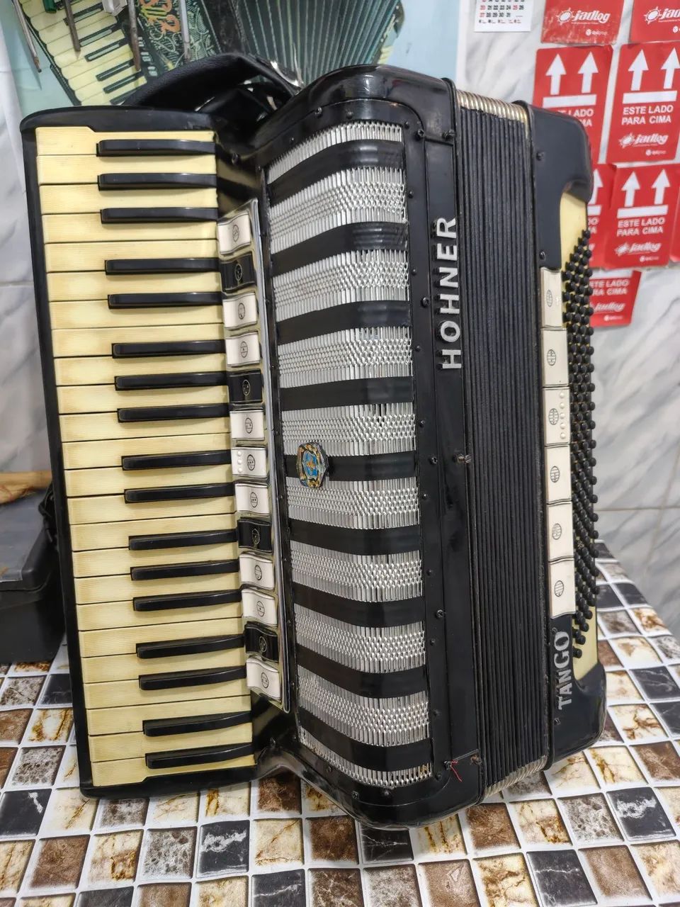 Sanfona HOHNER QUARTA  VOZ - Foto 5
