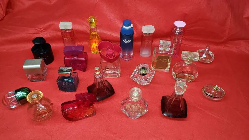 Coleção de Frascos de Perfumes Diversos - 20 Unidades - Foto 5