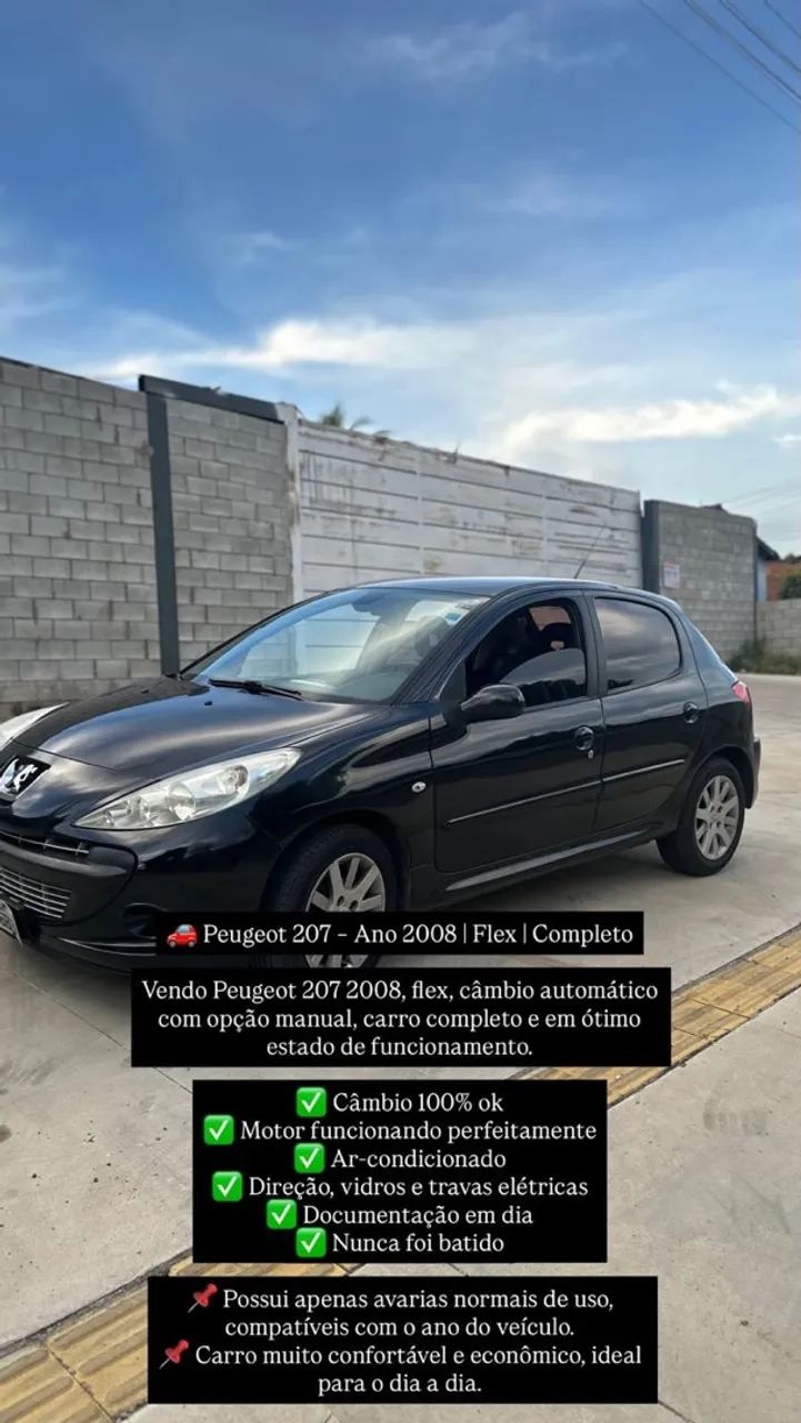Peugeot 207 XS 1.6 FLEX 16V 5P 2009