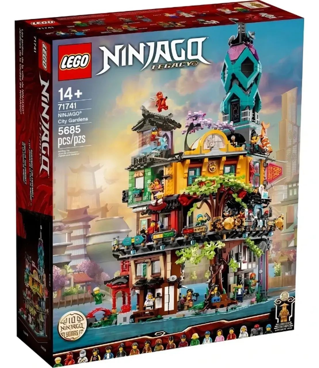 Lego Ninjago Jardins Da Cidade De Ninjago 5685 peças - Brinquedos