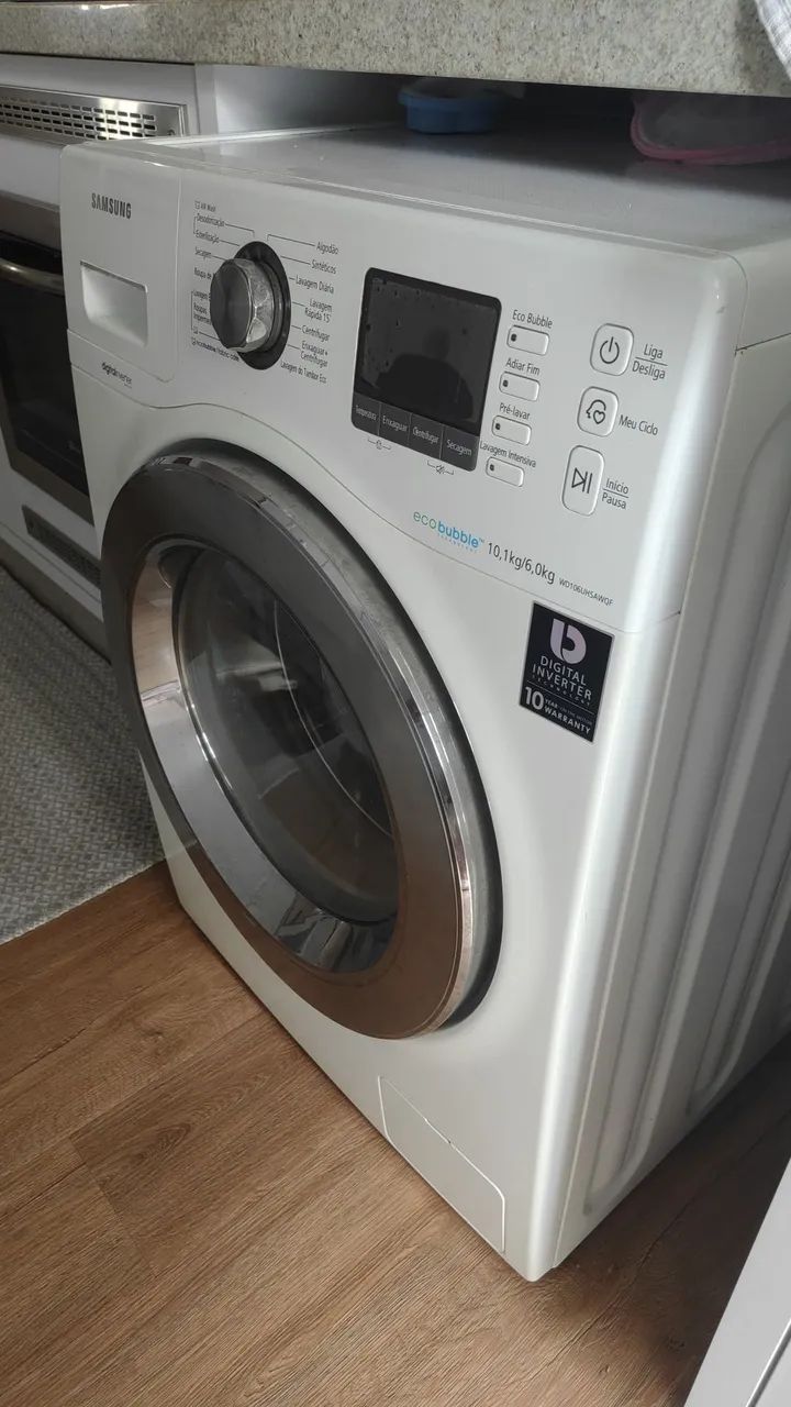 Máquina 10 kg lava e seca ( Samsung )