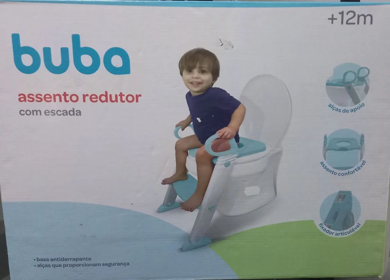 Escada com troninho para crianças 