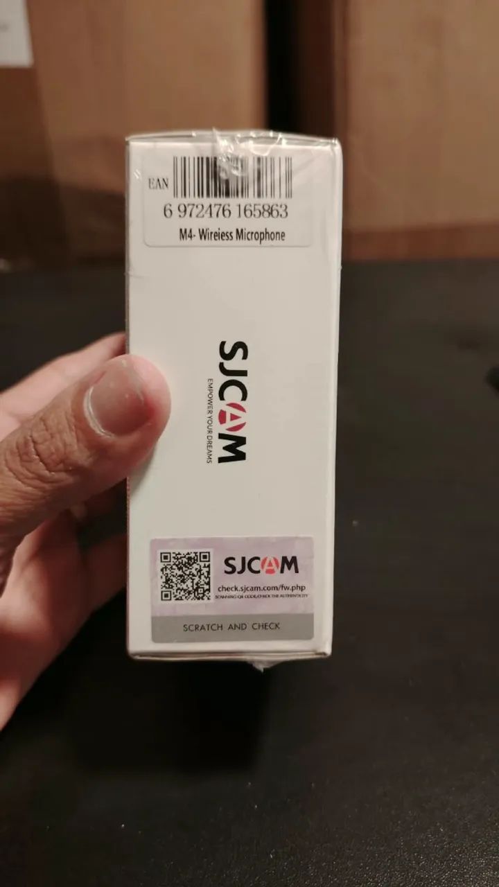 Sjcam M4 Microfone Sem Fio Para Câmera Sj6 Ultra E Sj30 - Foto 4