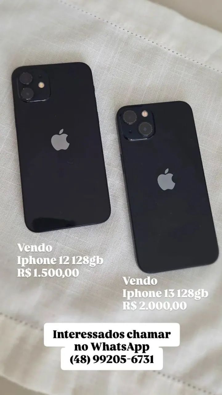 IPHONE 12 e IPHONE 13 128GB