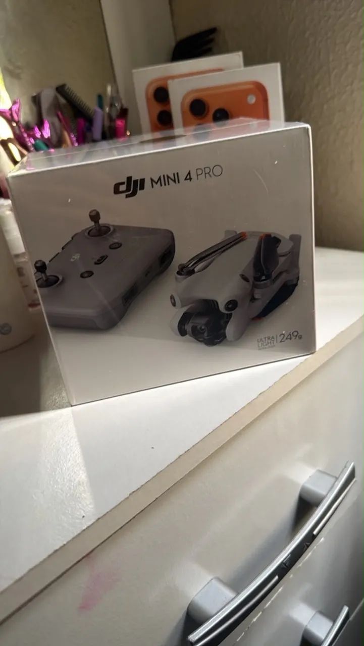 Drone dji mini 4 pro lacrado com nota 