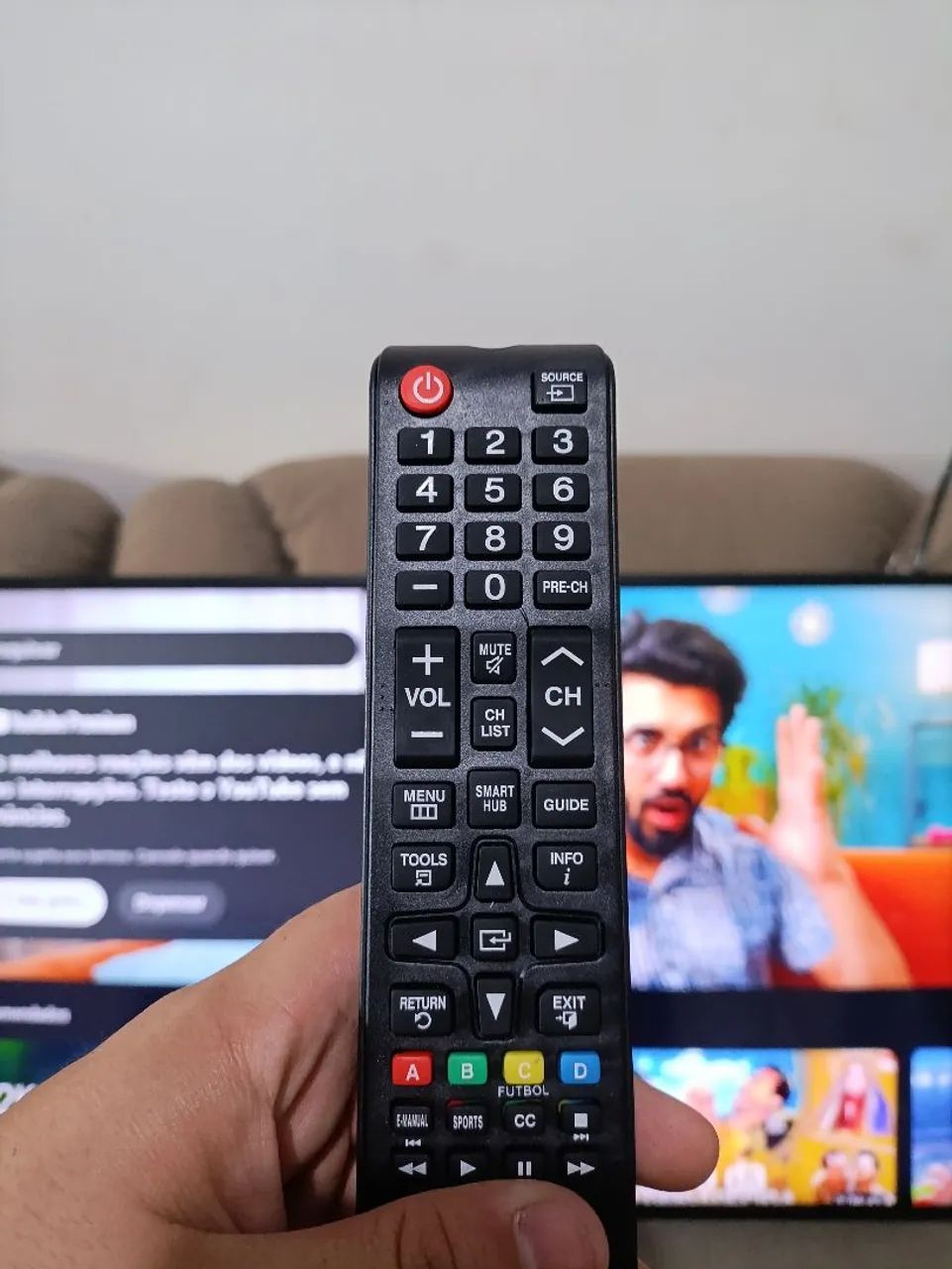 Tv samsung 50 polegadas smart tv conservada  - Foto 3