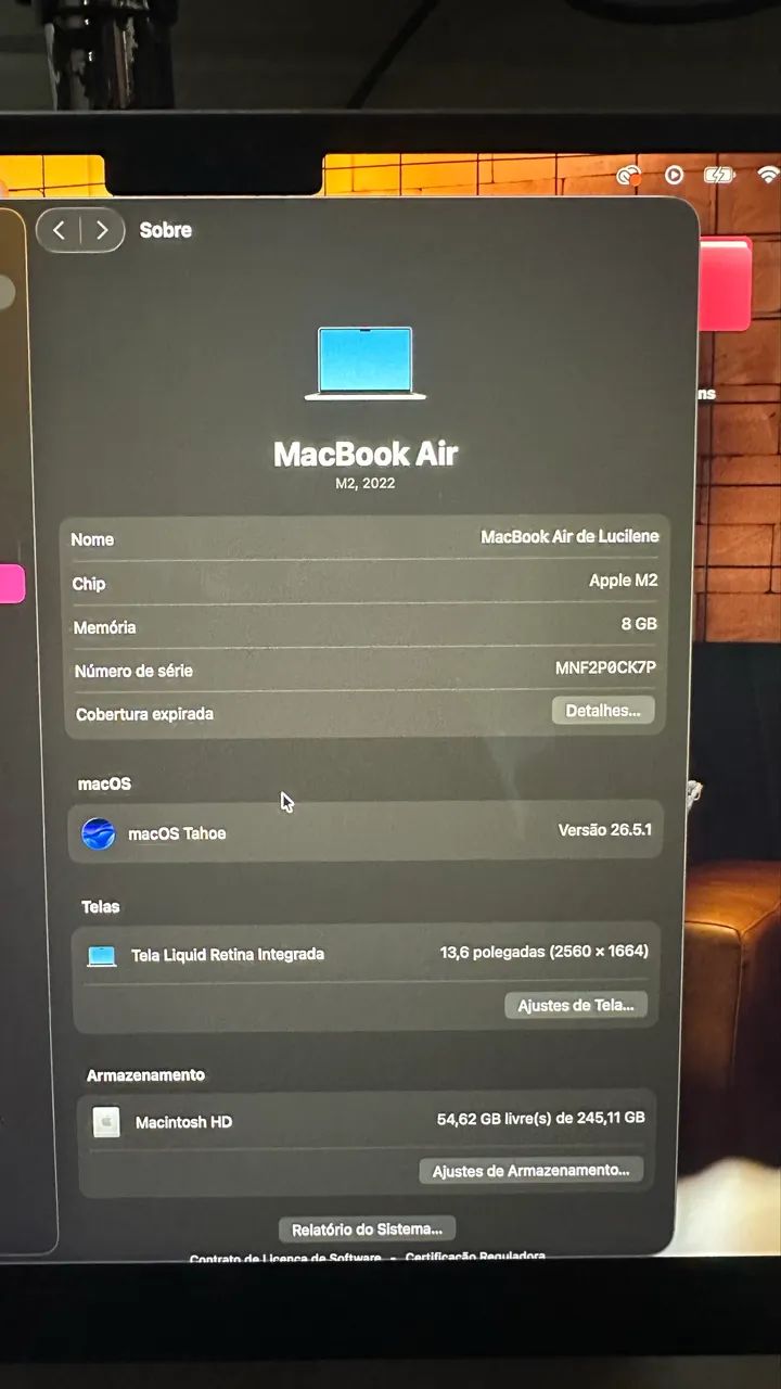 MacBook Air M2 (2022) - 8GB RAM | 256GB SSD - Foto 4