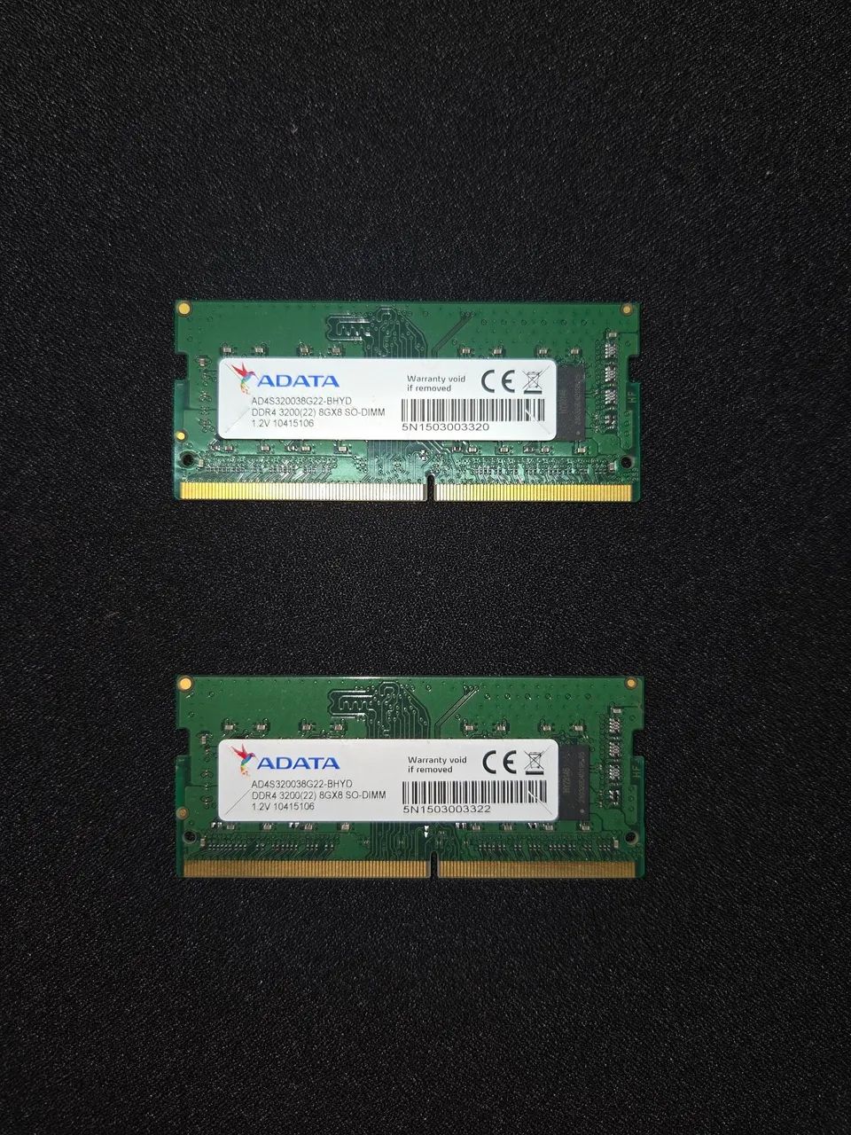 Memoria ram 2x8gb, ADATA, ddr4, 3200mhz(cl22)