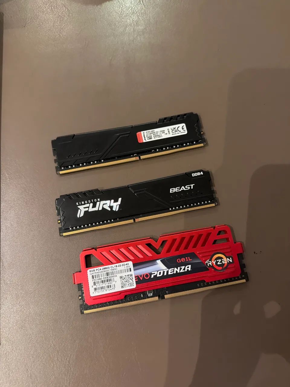 Memoria ram ddr4