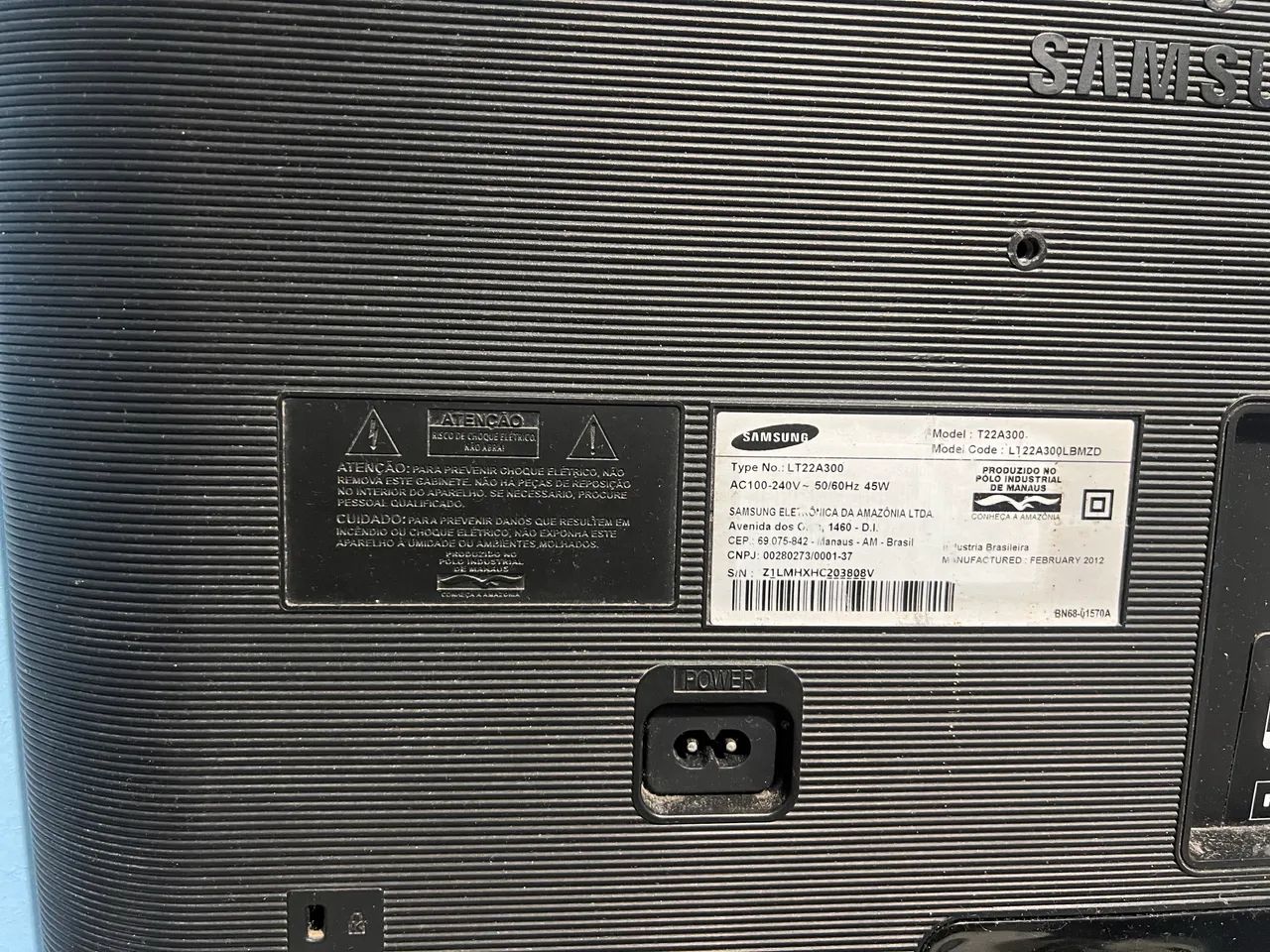  Monitor/TV Samsung SyncMaster T22A300 22? - HDMI - Foto 2