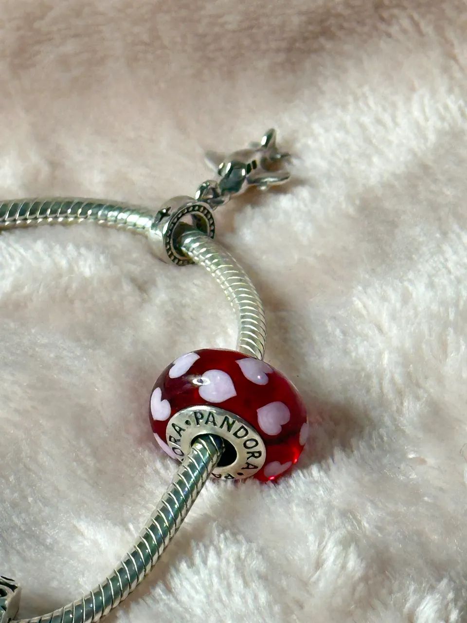 Bracelete Pandora Prata 925 - Foto 5